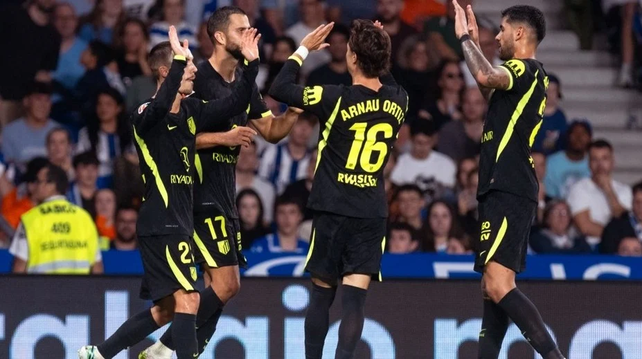 Selebrasi skuad Atletico Madrid. (atleticodemadrid.com)