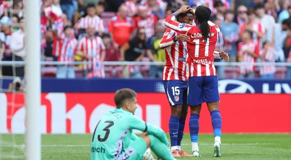 Penampilan striker Atletico Madrid, Jonathan David. (atleticodemadrid.com)