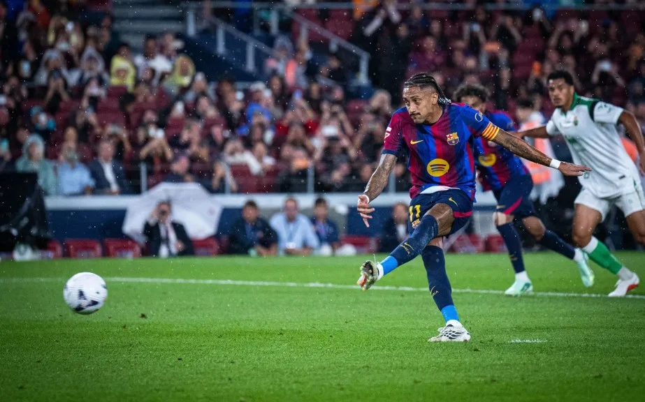 Penyerang Barcelona, Rapinha. (fcbarcelona.com)