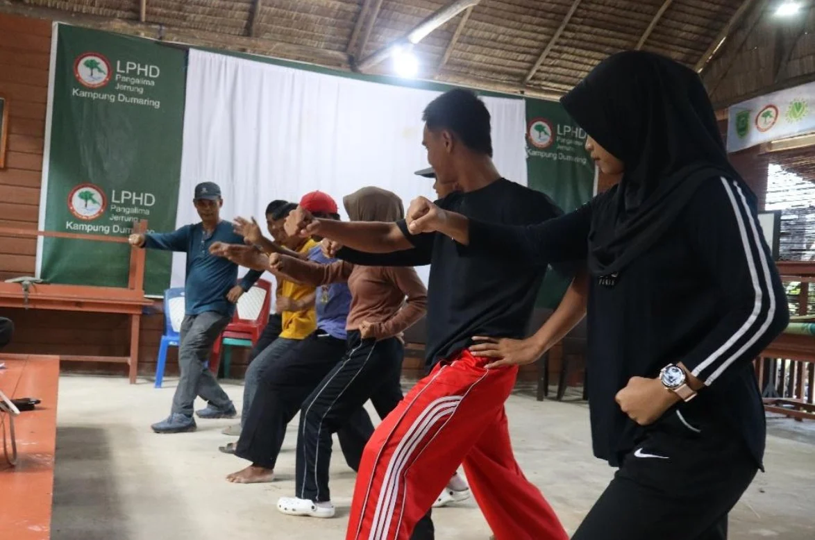 Bukan Sekadar Olah Fisik, Seni Bela Diri Bakuntau Jadi Sarana Gembleng Karakter Generasi Muda di Dumaring