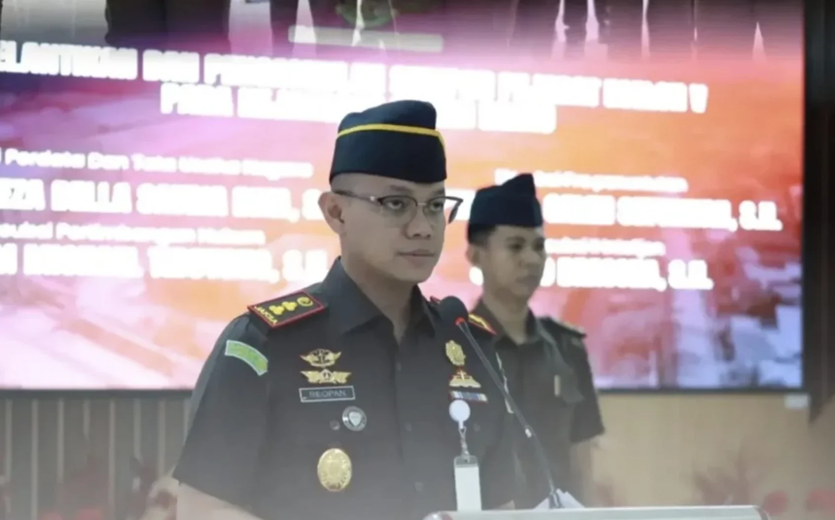 Kepala Kejari Berau, Reopan Saragih.