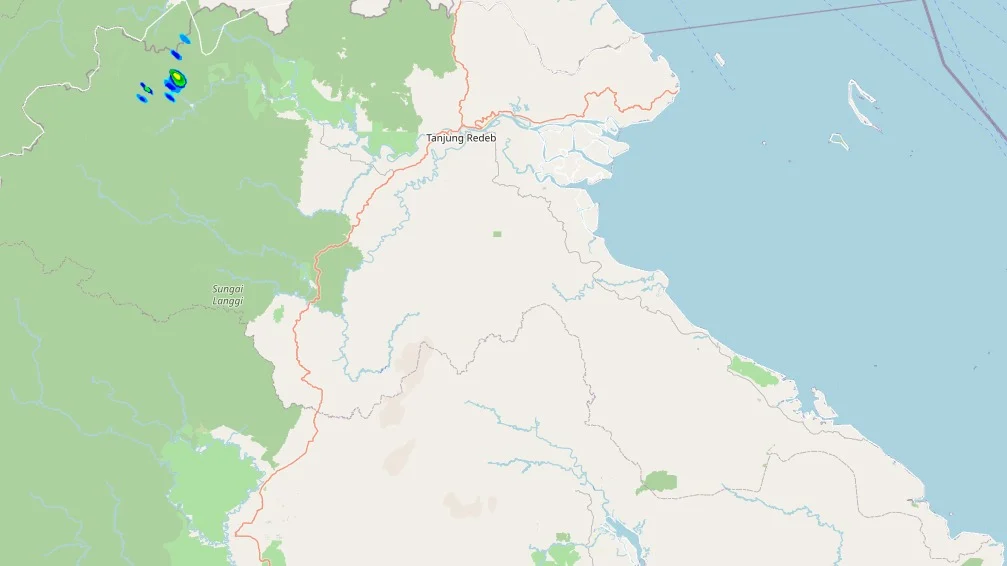 Alhamdulillah! Hujan Guyur Kampung Punan Segah Berau