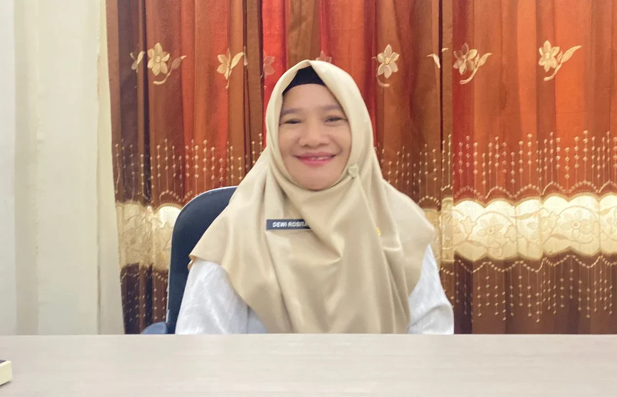 Sekretaris Dinas Pangan Berau, Dewi Rosita. (Diva/BT)
