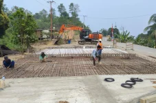 Penanganan Jalan Longsor Poros Maluang–Perbatasan Bulungan Rampung Minggu Depan