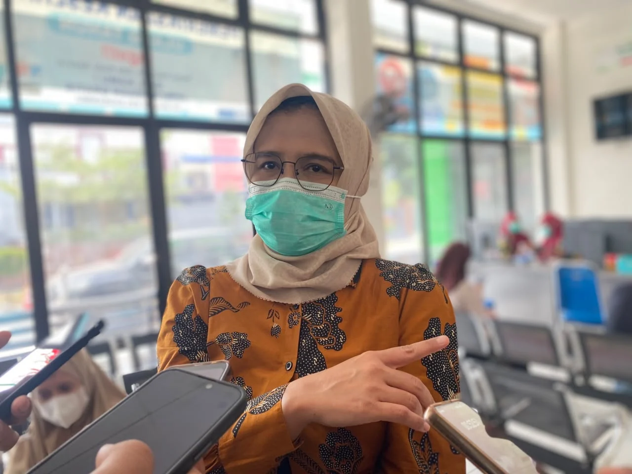 Plt Kepala UPTD Puskesmas Kampung Bugis, Datik Yuli Darwati.