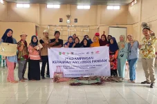 Dari Anyaman Jadi Peluang Ekonomi, PAMA Beri Pendampingan Pengrajin Sei Bebanir Bangun