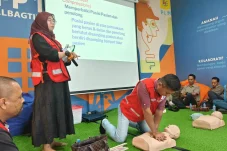 Hadapi Serangan Jantung, PLN UPP KLT 1 Uji Kesigapan Tim Tanggap Darurat