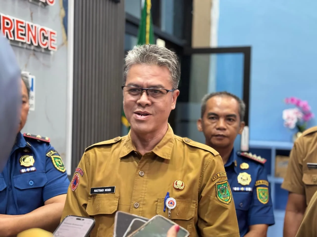 Kepala BPBD Berau, Masyhadi Muhdi.