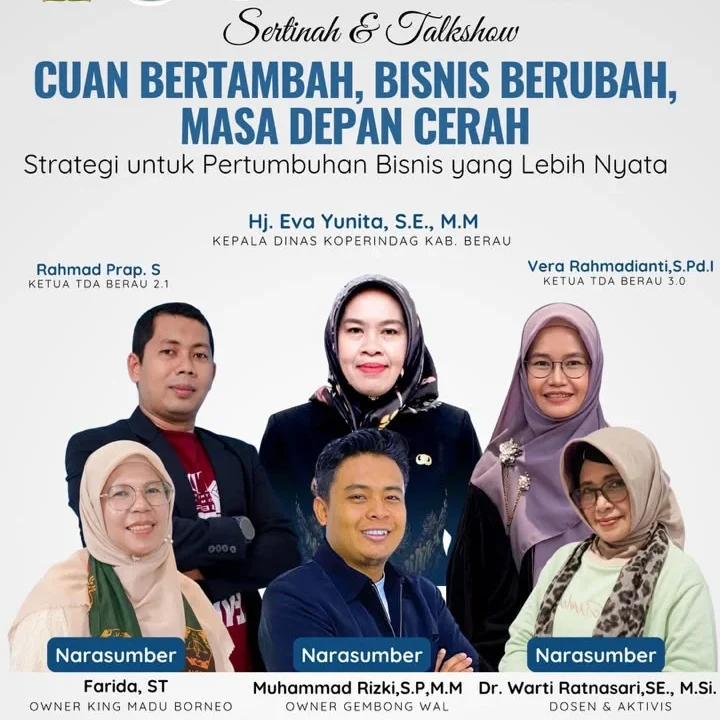 Buka Peluang Cuan dan Jaringan Bisnis, Diskoperindag Berau Gelar Talkshow UMKM Gratis