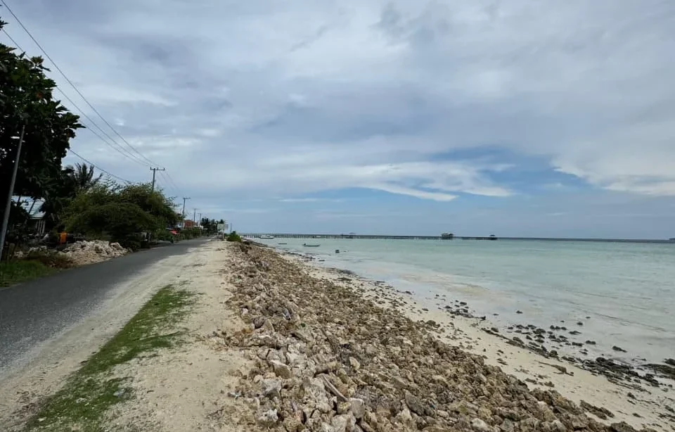 Lindungi Habitat Penyu, DPUPR Berau Hati-hati Garap Pengaman Pantai di Maratua