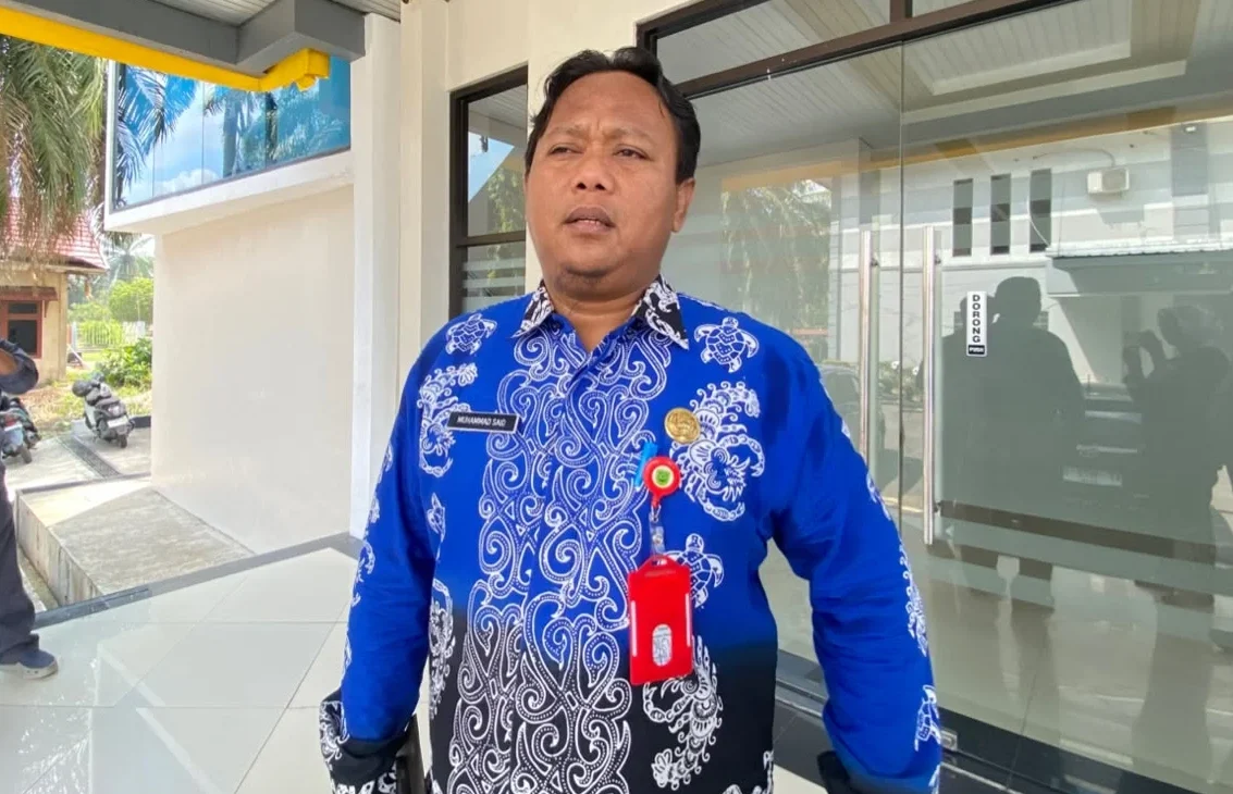 Sekretaris Kabupaten Berau, Muhammad Said. (Diva/BT)