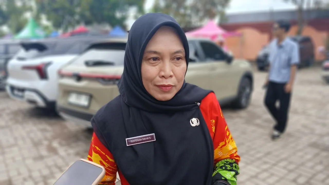 Plt Kepala Dinas Pangan Berau, Tenteram Rahayu. (Adrikni/BT) 