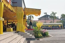 Dibalut Nuansa Kuning Khas Bumi Batiwakkal, Puncak Peringatan Hari Jadi Berau Berlangsung Khidmat