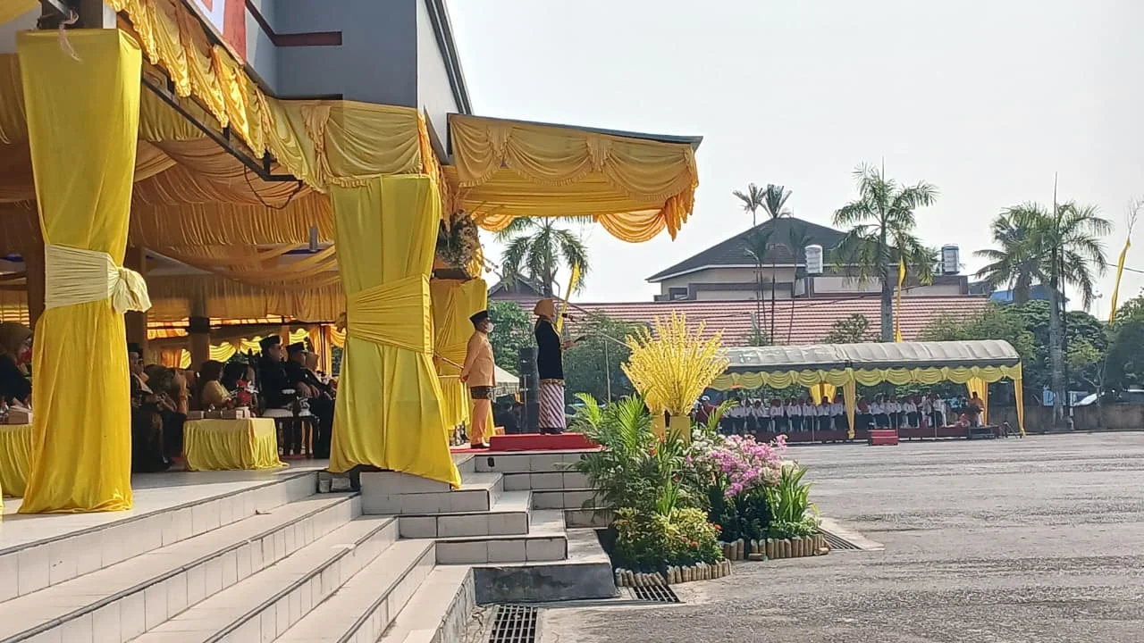 Dibalut Nuansa Kuning Khas Bumi Batiwakkal, Puncak Peringatan Hari Jadi Berau Berlangsung Khidmat