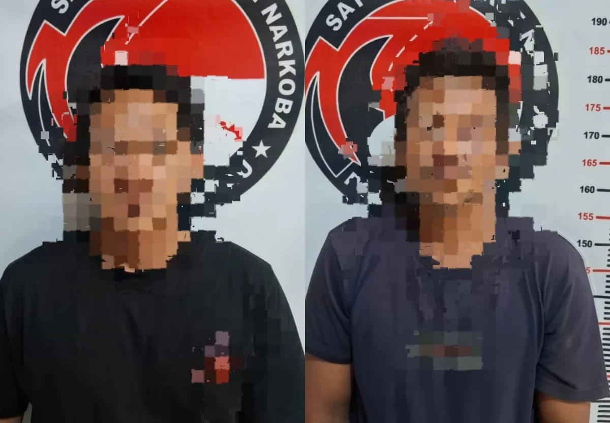 2 Bandar Narkoba di Tanjung Redeb Ditangkap Polisi, Sabu Hampir 1 Ons Gagal Edar