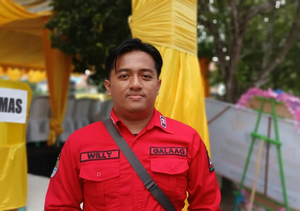 Perwakilan Pondok Kerja Berau Manggala Agni KAL-XIII/Sangkima, Willy Rizwana. (Adrikni/BT)