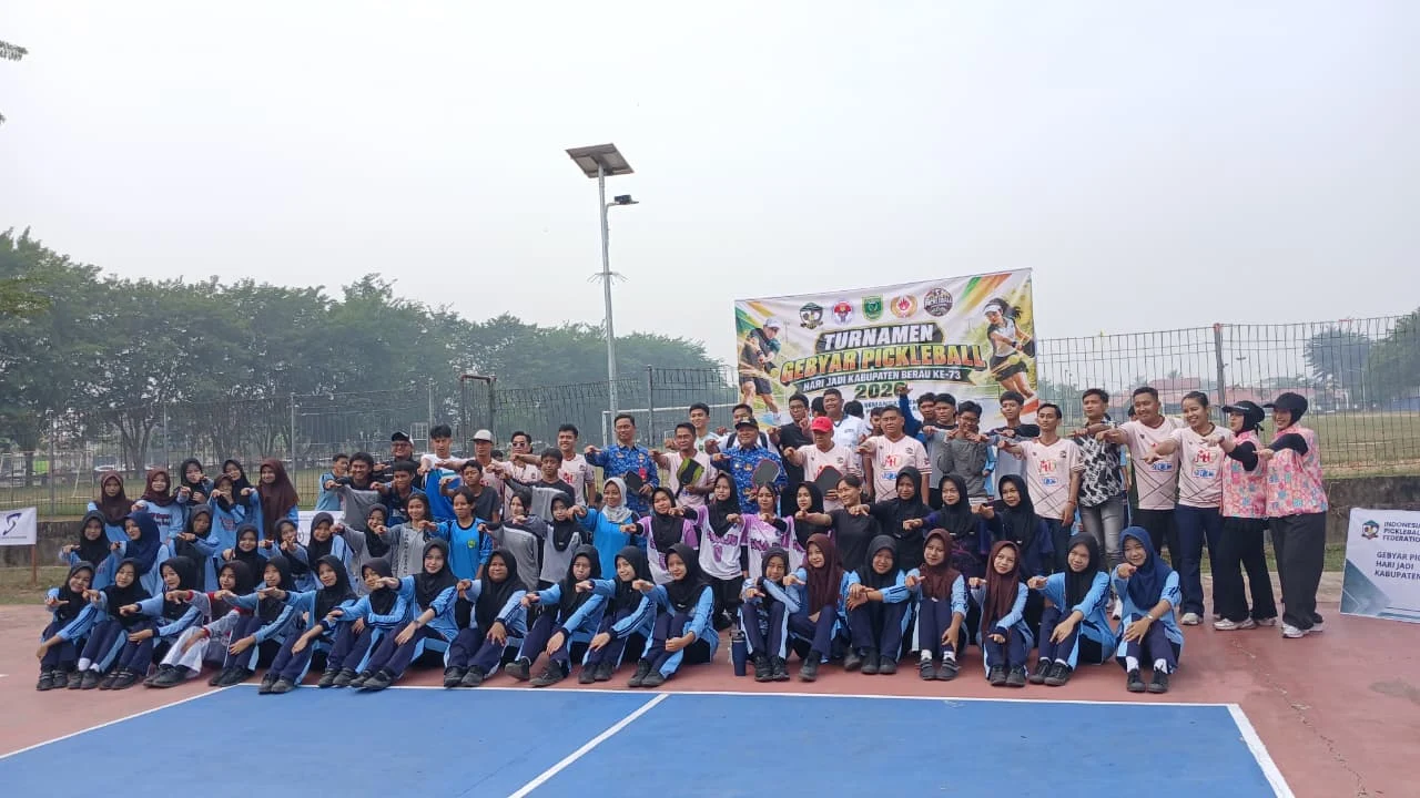 234 Peserta Ramaikan Turnamen Pickleball di Puncak Hari Jadi Berau