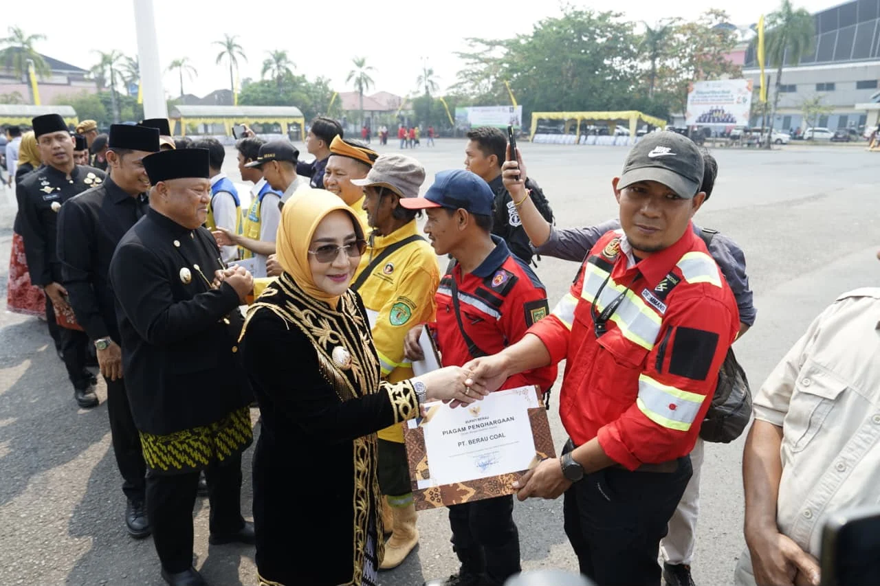 Lewat Tim ERG, Berau Coal Aktif Dukung Penanganan Karhutla