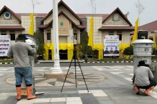 Kabut Asap Tambah Pekat, DLHK Berau Kembali Uji Kualitas Udara