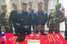 Razia Gabungan di Rutan Tanjung Redeb, Petugas Temukan Pisau Rakitan hingga Potongan Logam