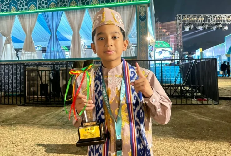 Banggakan Berau dan Kaltim di Usia 11 Tahun, Ahmad Fatih Sabet Terbaik 1 Tartil MTQ Nasional 2026