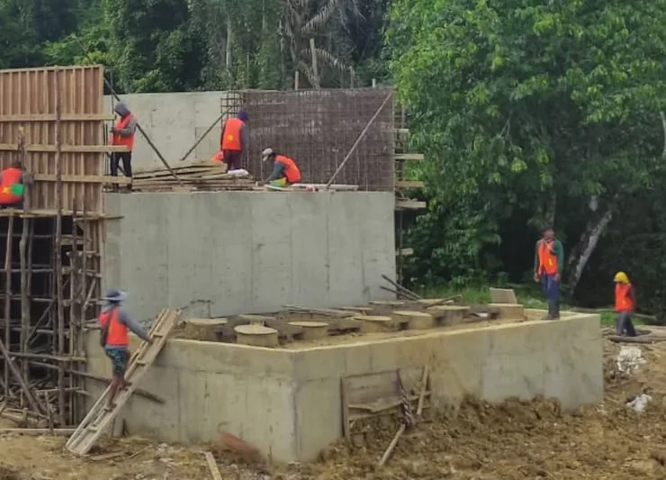 Video Jembatan Sei Bataan Retak Viral, DPUPR Berau Klaim Bukan Struktur Utama