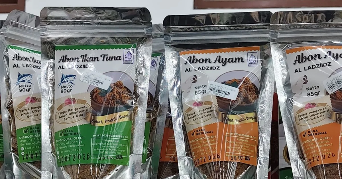 Berawal dari Hobi Memasak, Warung Al Ladziidz Kembangkan Abon Rempah Khas Berau