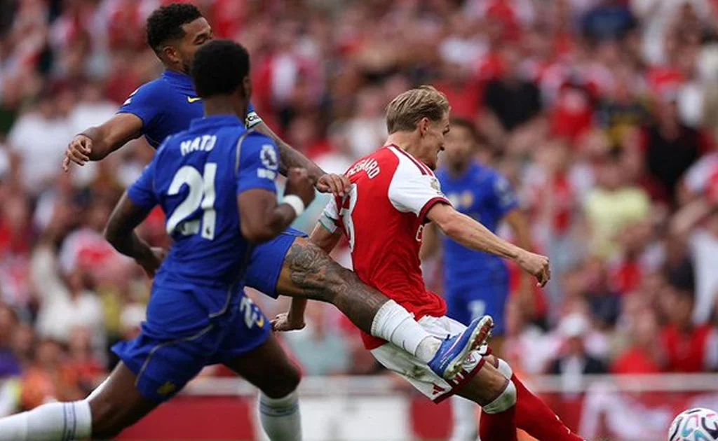 Laga Arsenal vs Chelsea di Liga Inggris (X/@premierleague)