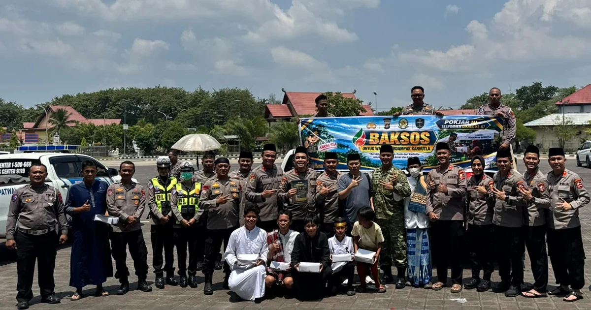 Cegah Karhutla di Berau, Serdik Sespimmen Polri Gandeng Warga Lewat Edukasi