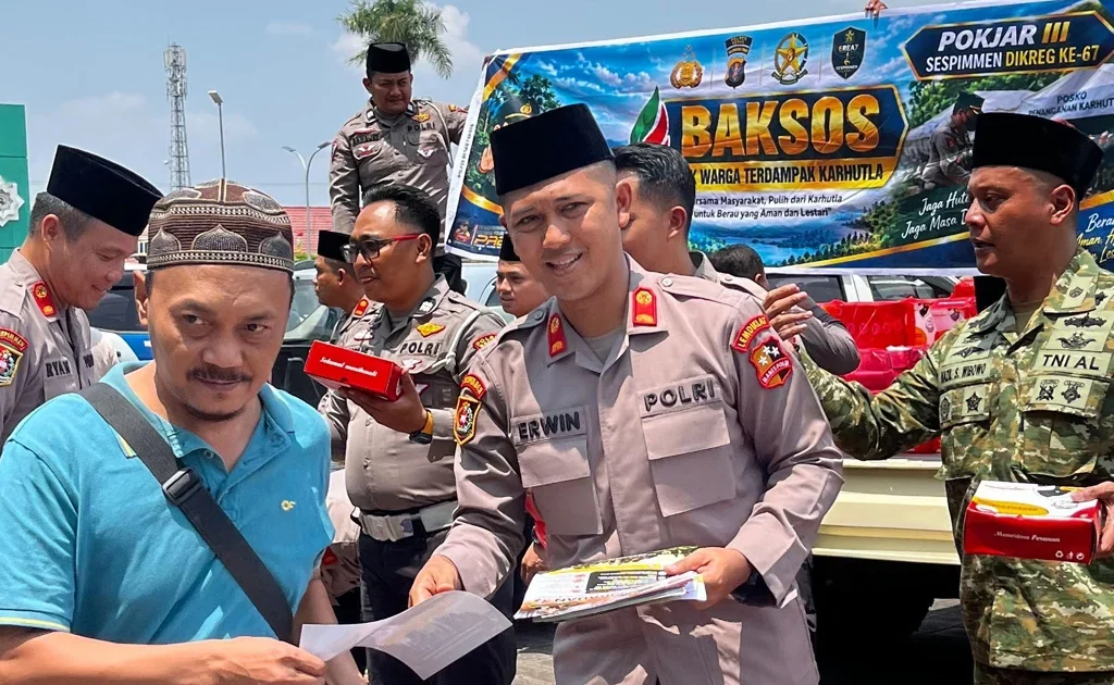 Peserta Didik (Serdik) Sekolah Staf dan Pimpinan Menengah (Sespimmen) Polri Angkatan ke-67 saat menggelar Jumat Berkah di Masjid Agung Baitul Hikmah, Jumat (11/9/2026) lalu (Ist).