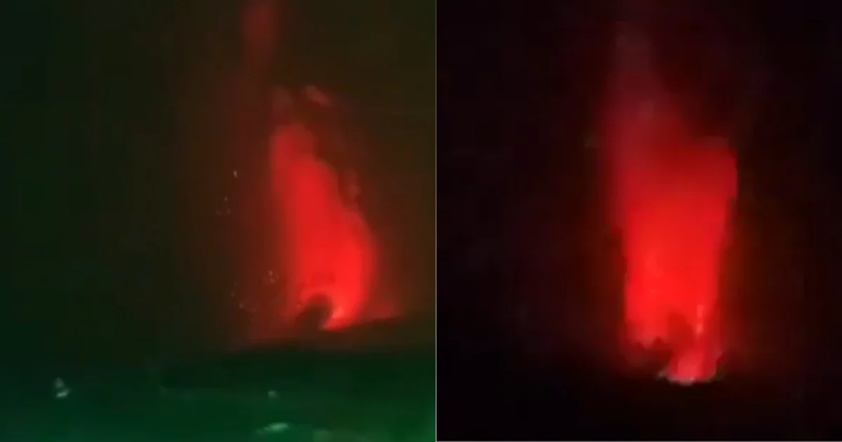 Viral! Abu Vulkanik Gunung Anak Krakatau Bikin Penerbangan ke Jakarta Lumpuh