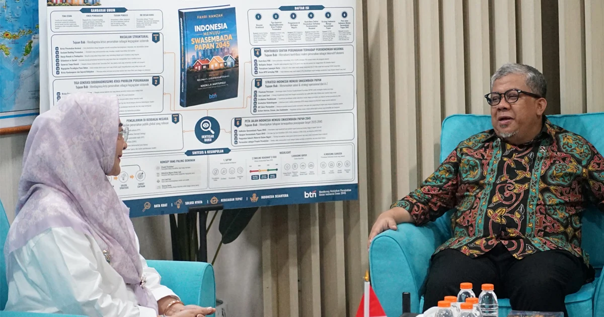 Bupati Sri Juniarsih Temui Fahri Hamzah, Bahas Pemenuhan Rumah Layak Huni di Berau