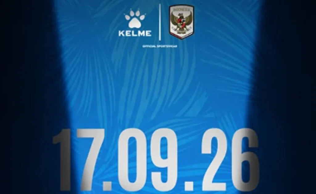 Kelme spill desain jersey third Timnas Indonesia (Instagram/@kelme.id)