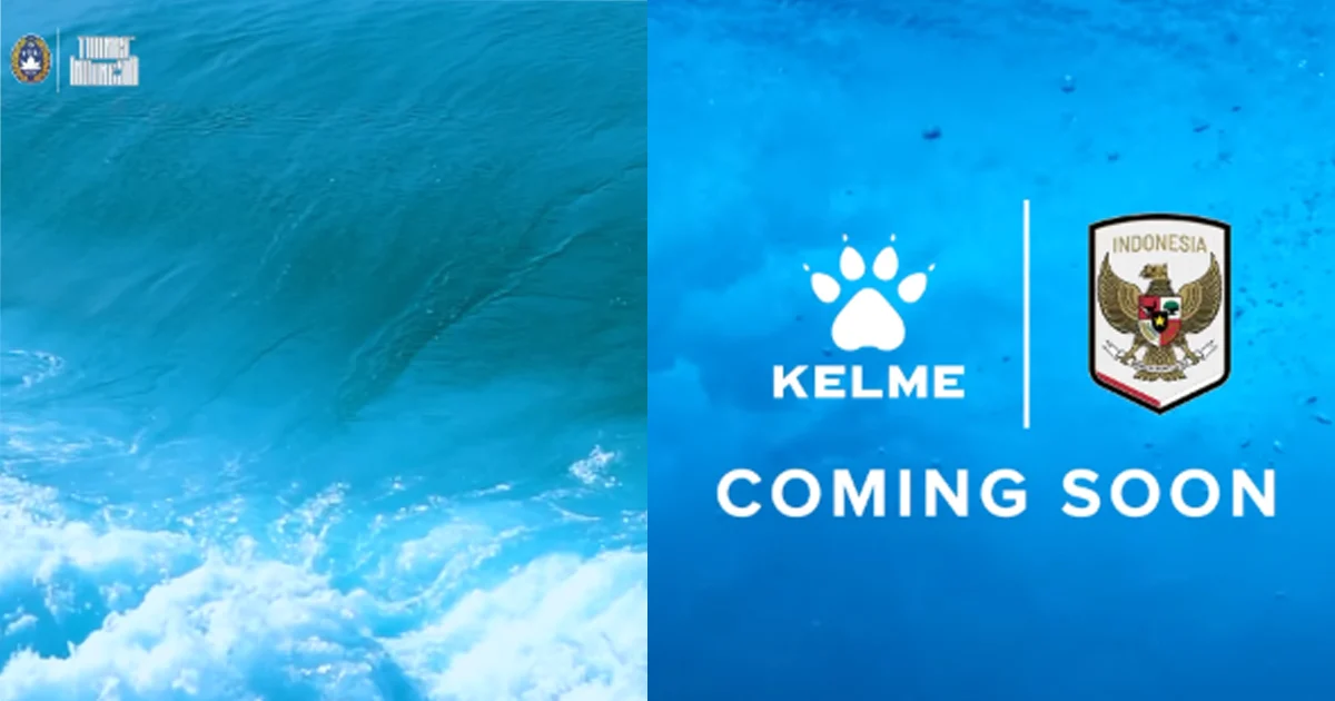 Kelme Spill Jersey Third Timnas Indonesia, Warna Biru Laut?
