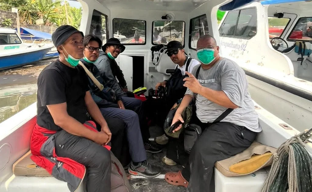 Sebanyak 5 jurnalis dinyatakan hilang kontak saat hendak meliput aktivitas Anak Gunung Krakatau (Ist)
