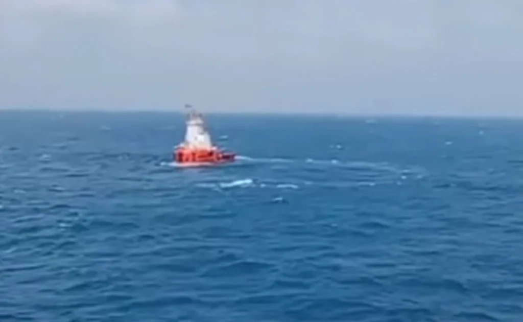 Video Kapal Virgo Transport 8 hilang kontak (Instagram/@feedmedsos)