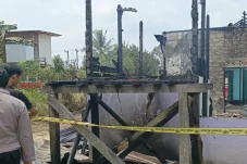 Kebakaran Landa 2 Rumah di Kampung Bukit Makmur Berau, Kerugian Capai Ratusan Juta
