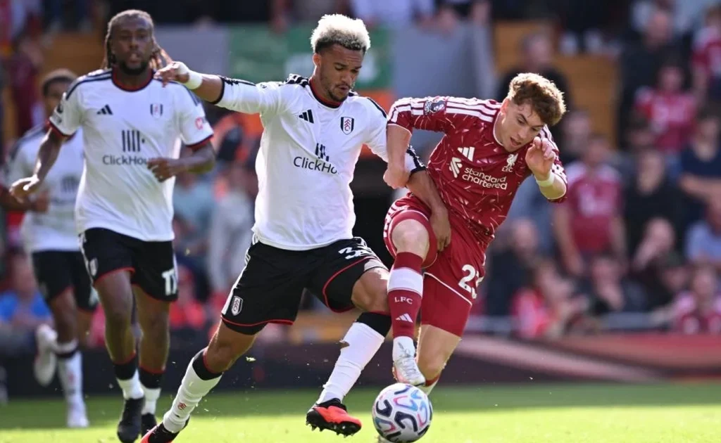 Laga Liga Inggris Liverpool vs Fulham (X/@LFC)