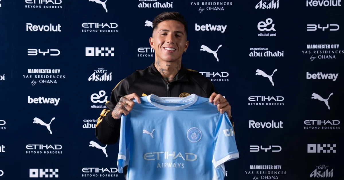 Kata Enzo Fernandez Usai Reuni Bareng Enzo Maresca di Manchester City