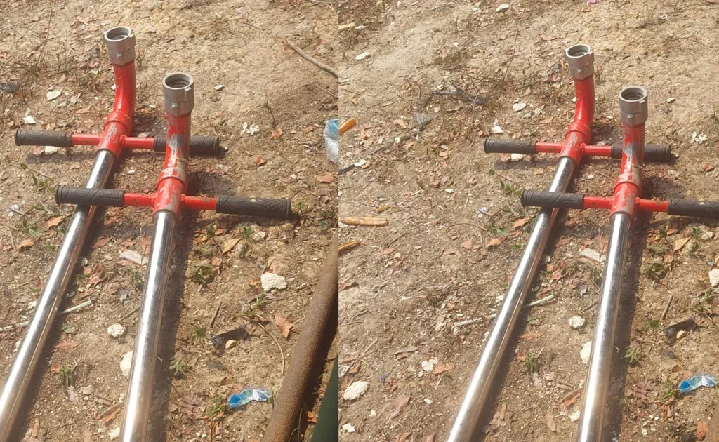 Alat peat injector digunakan untuk memadamkan api karhutla di Berau (Ist)