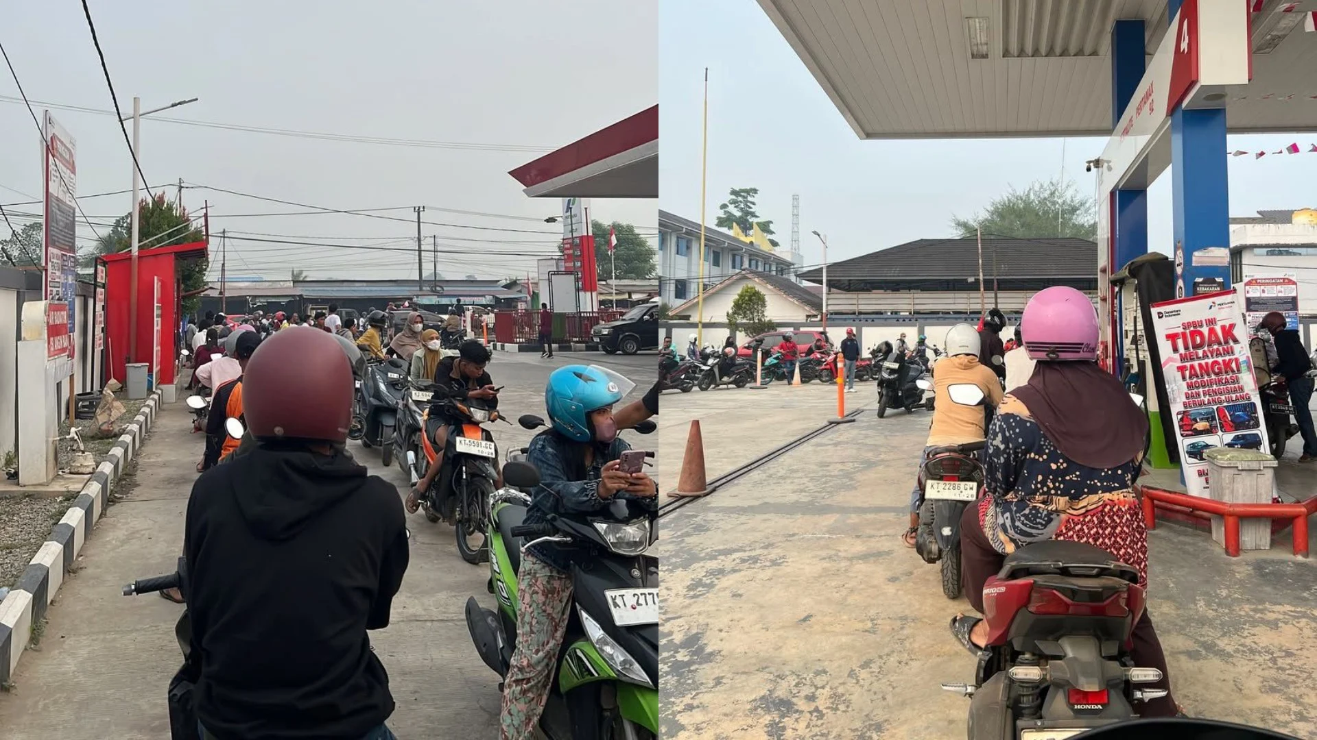 Kabut Asap Belum Pergi Malah BBM Menghilang, Begini Curhatan Netizen Jadi Warga Berau