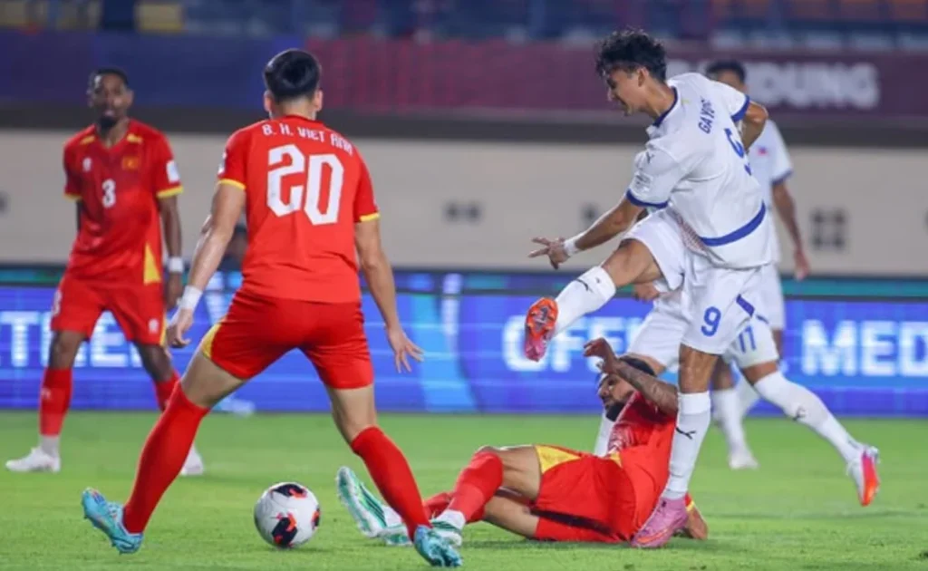Laga Vietnam vs Filipina di FIFA ASEAN Cup (Instagram/@pmnft_official)
