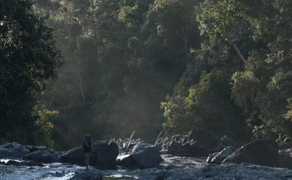 Suasana Air Terjun Gorila, Lesan Dayak, Kelay, Berau. (YT: Rody Berau)