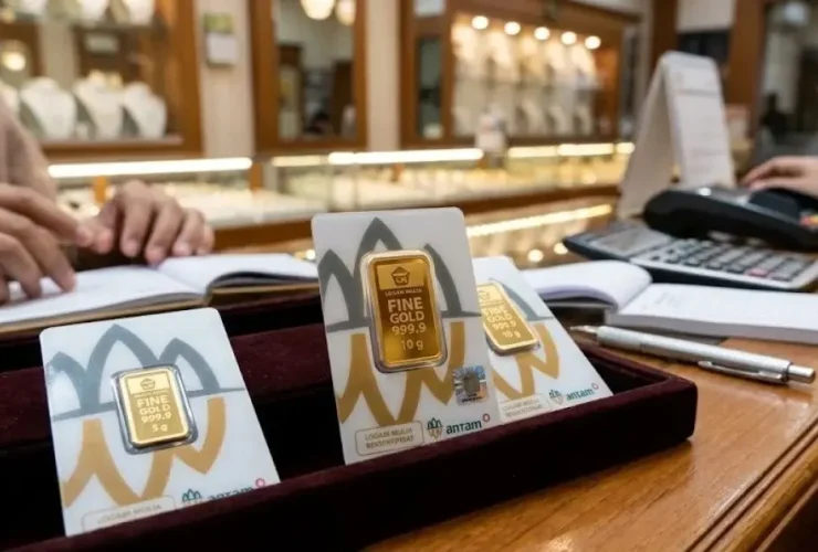 Update Emas di Berau! Harga Antam Naik Lagi Rp7.000 Per Gram