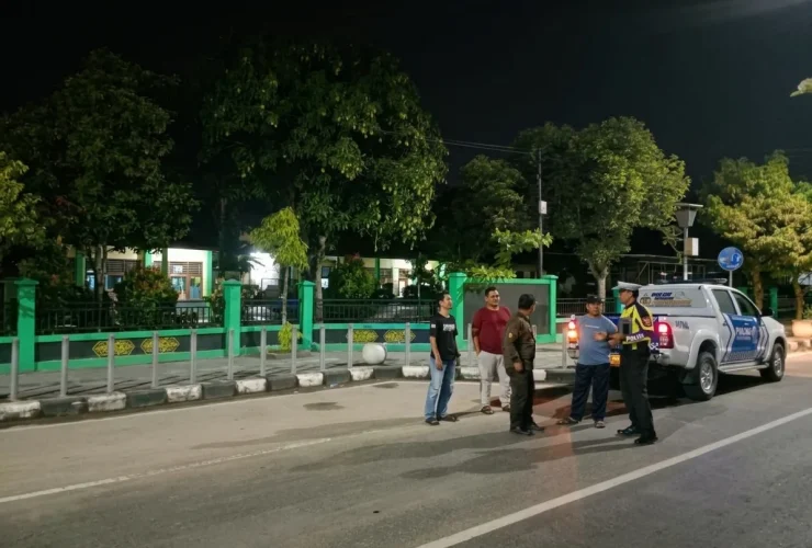 Respons Pengaduan Warga, Satlantas Polres Berau dan Lurah Gayam Gelar Patroli Balap Liar