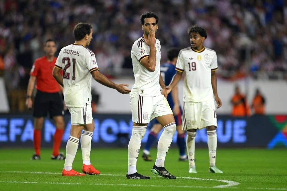 Gelandang Spanyol, Mikel Merino. (x/@juanlp40)