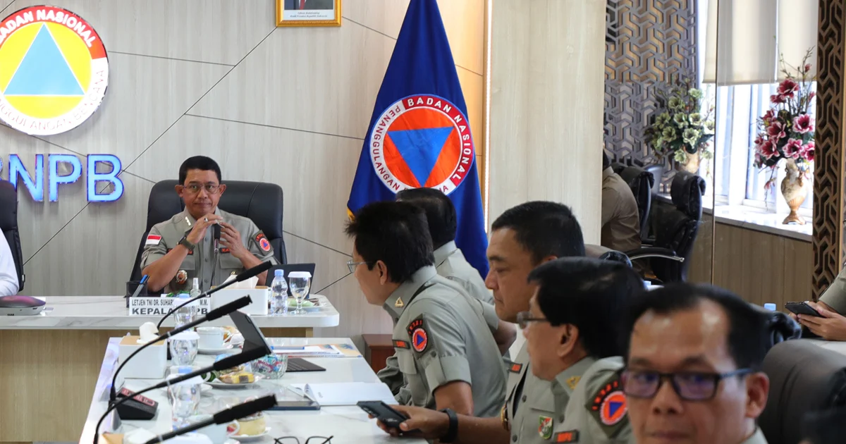 Ilustrasi rapat di BNPB (bnpb.go.id)