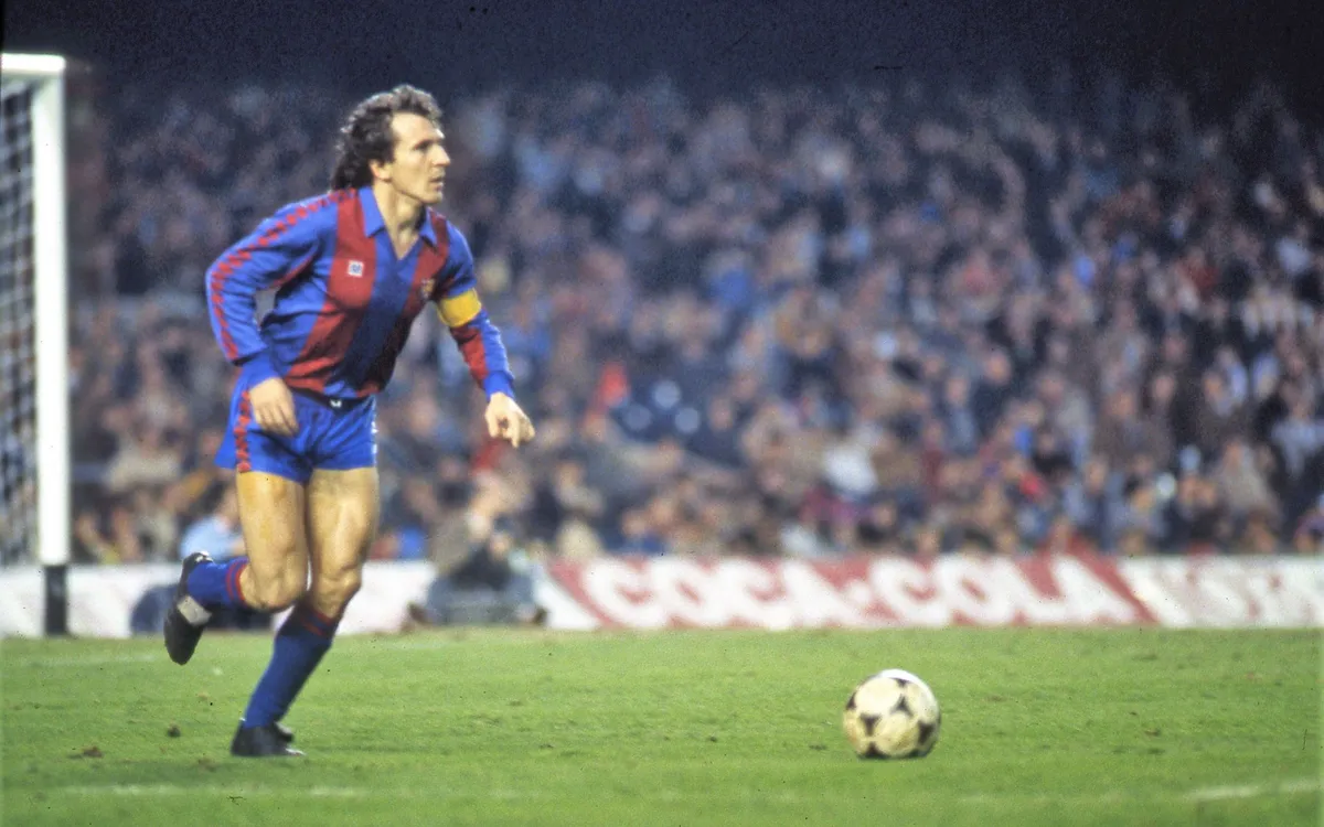Kapten legenda Barcelona tahun 1980-an, Jose Vincente Sanchez. (fcbarcelona.com)