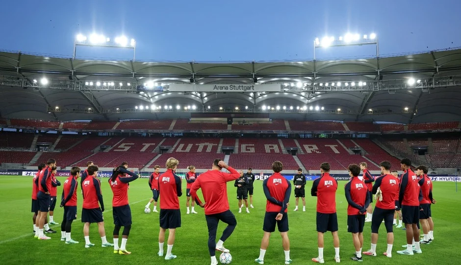 Skuad Atletico telah tiba di Jerman. (atleticodemadrid.com)