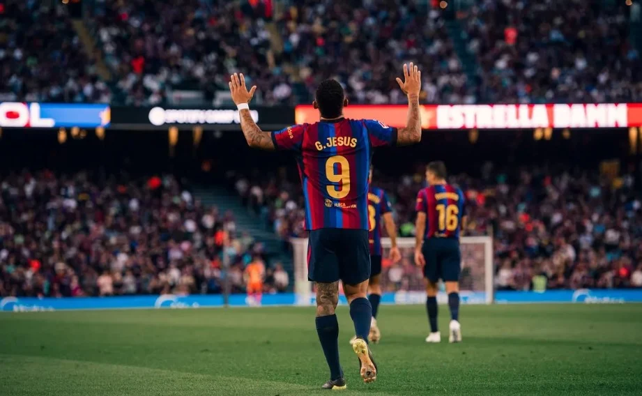 Striker Barcelona Gabriel Jesus. (fcbarcelona.com)